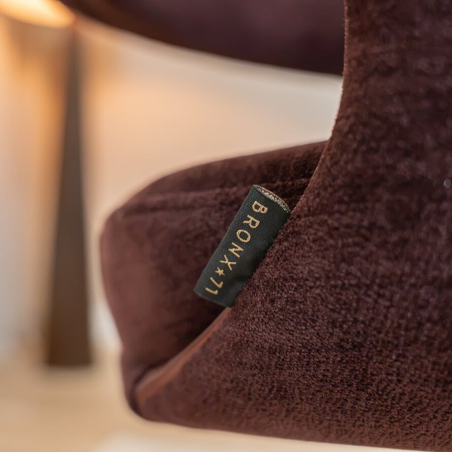 Stoel Suzie draaibaar velvet paars