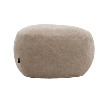 Bronx71 Poef Fenna velvet beige