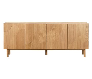 Bronx71 Dressoir Mats blank eiken 200 cm
