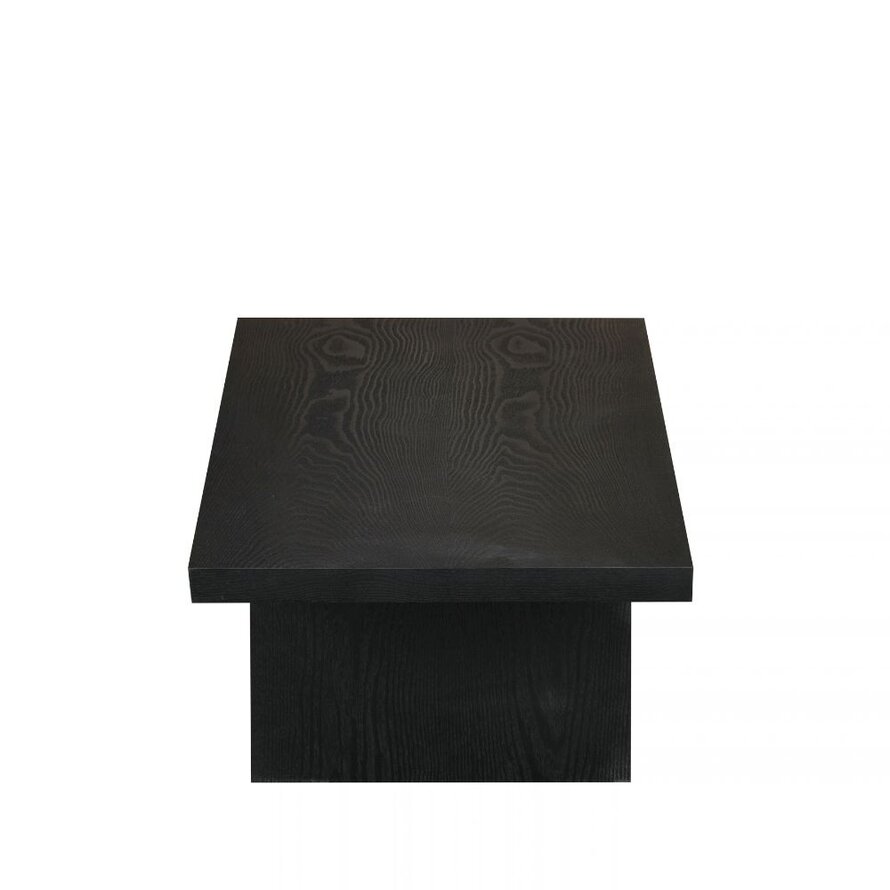 Salontafel Jersey 120x50 cm zwart eiken