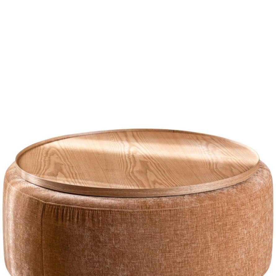 Dienblad Helena rond ø89 cm blank eiken