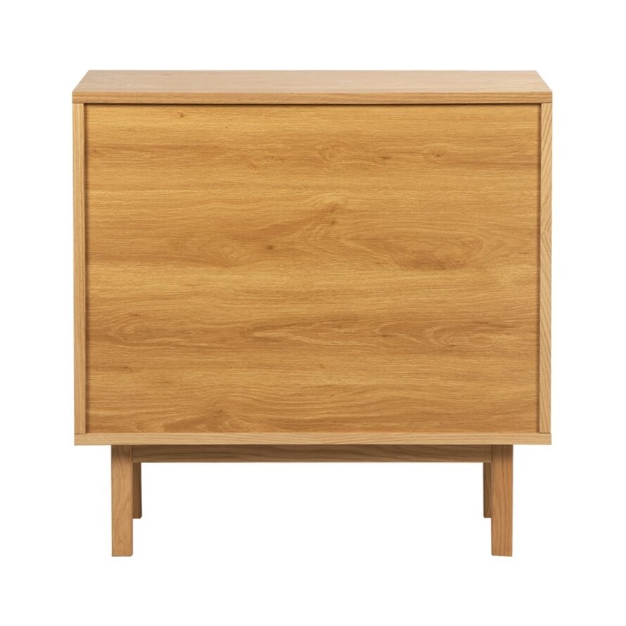 Ladekast Mats blank eiken 80 x 80 cm