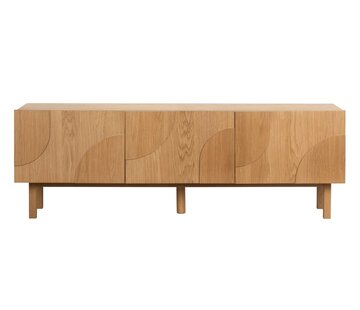 Bronx71 TV-meubel Mats blank eiken 160 cm