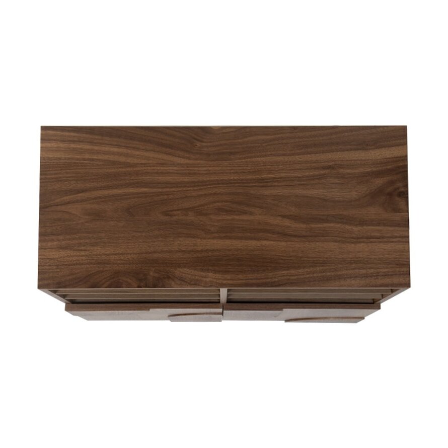 Wandkast Mats rustiek eiken 90 x 140 cm