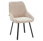 Stoel Lynn velvet beige