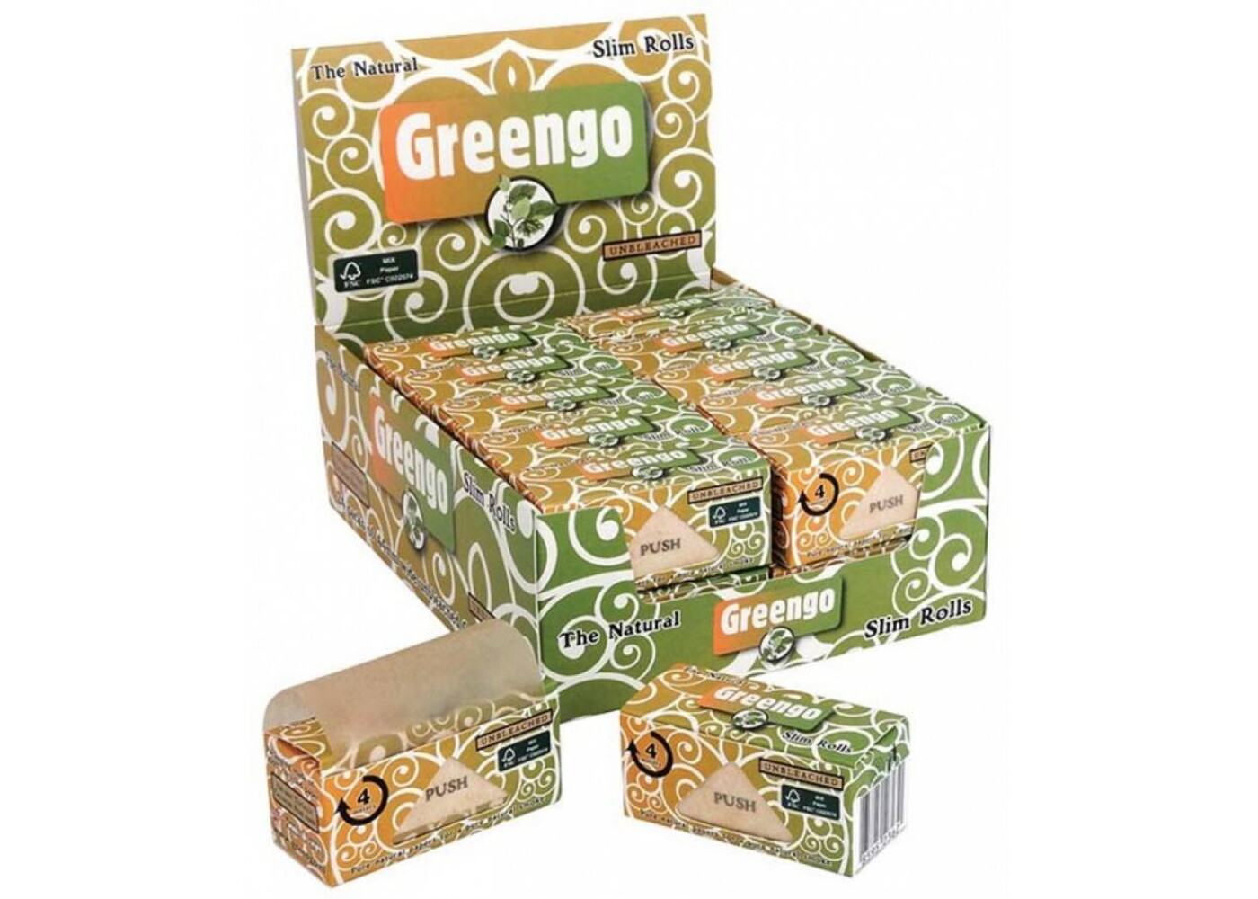 Greengo Slim Rolls Box