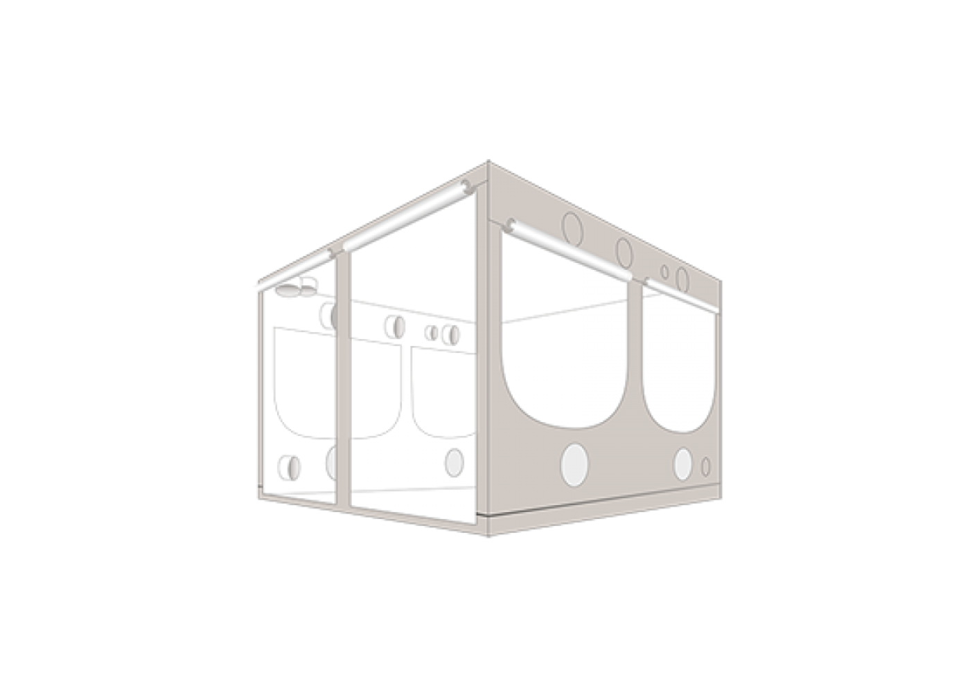 Homebox Homebox Ambient Q200 200 x 200 x 200cm