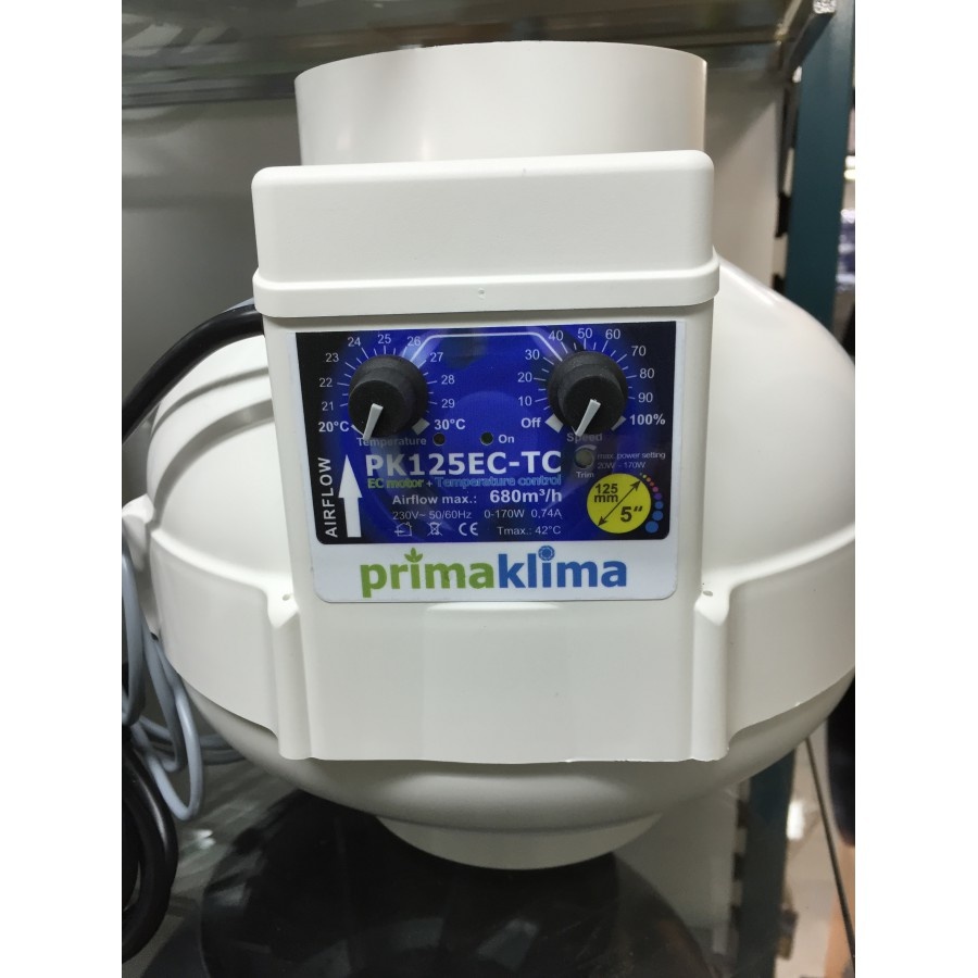 Prima Klima EC Ctrl. 125mm/680m3