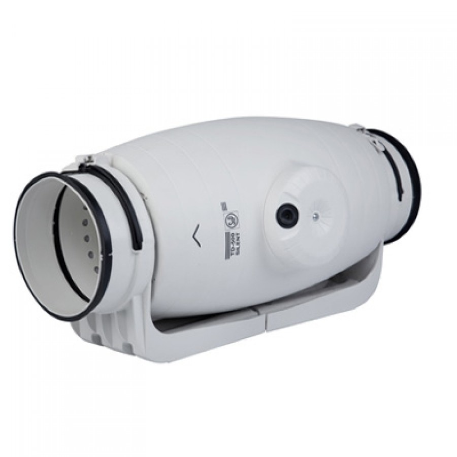 S&P S+P schallgedämmter Rohrventilator TD 800/200 Silent