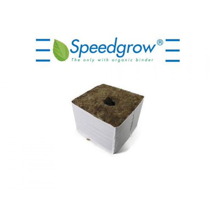 Speedgrow Green Startblock 7,5x7,5x6.5cm kleines Loch (28/35mm)