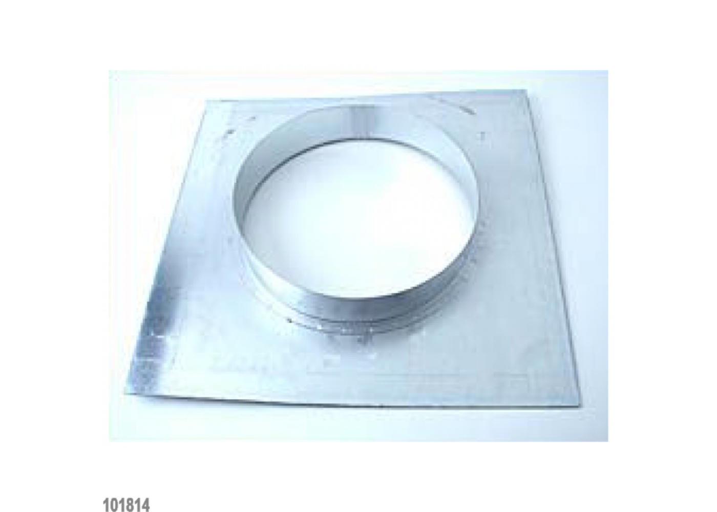 Wandflansch metall für 250mm 30x30cm