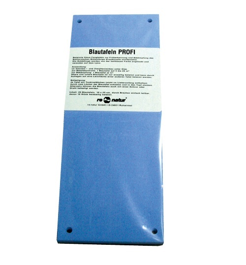 Blautafeln Profi 10x25cm 20 Stk.