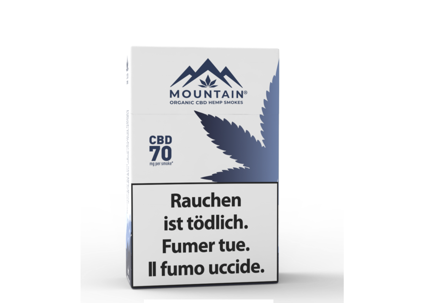 Mountain Smokes CBD 70mg Zigaretten Box (20Stk.)