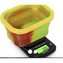 On Balance Mini Silicone Waage Rasta 100g x 0,01g