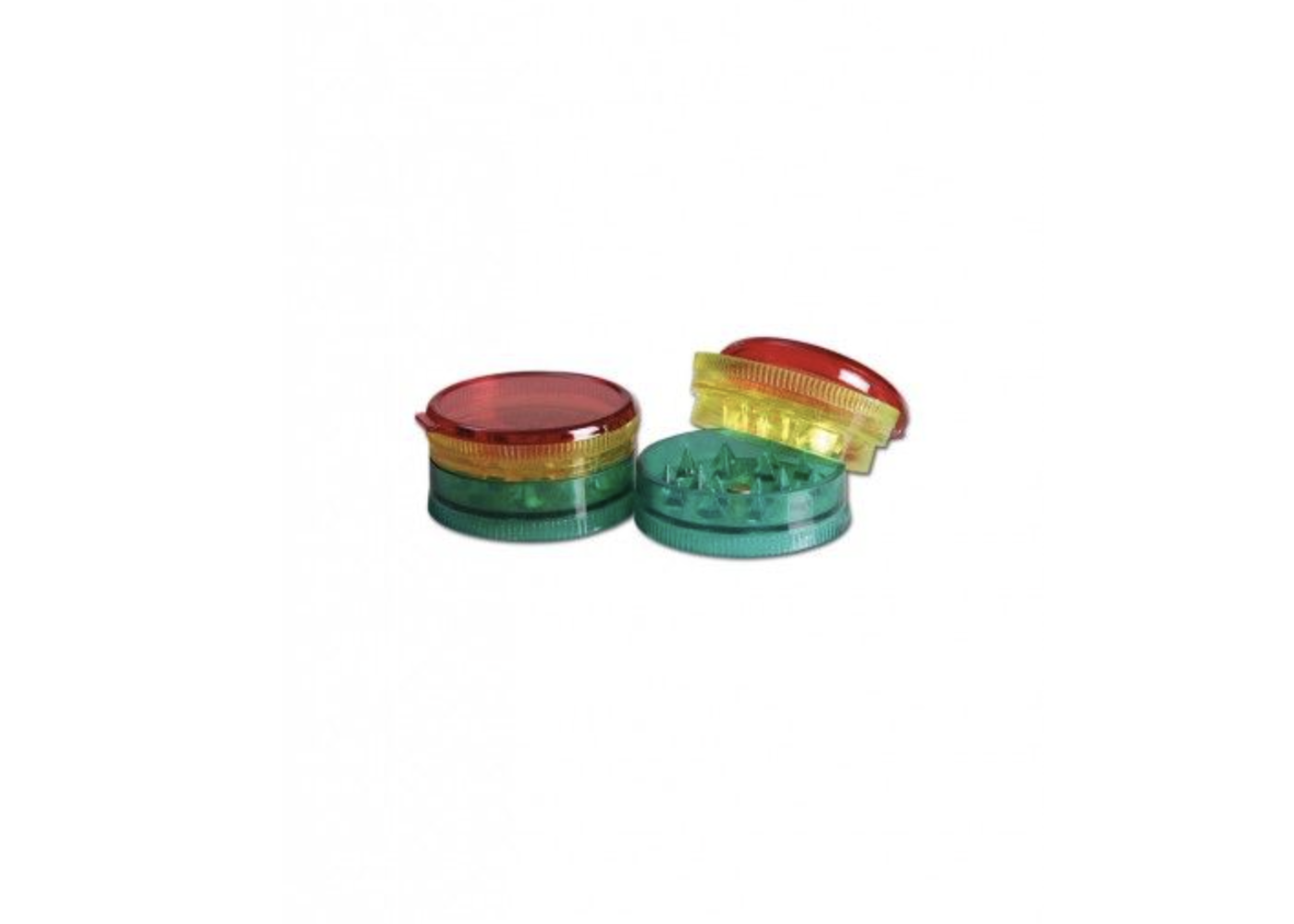 Mini Acrylgrinder Rasta 3tlg. 42mm