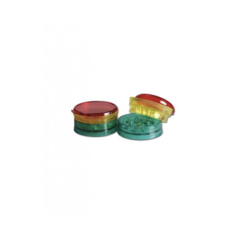 Mini Acrylgrinder Rasta 3tlg. 42mm