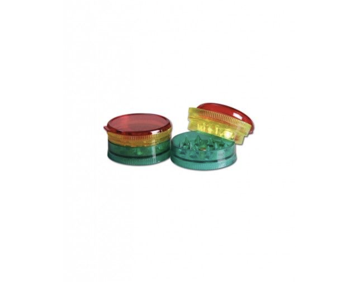 Mini Acrylgrinder Rasta 3tlg. 42mm