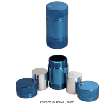  Pollenpresse hellblau 35mm Black Leaf