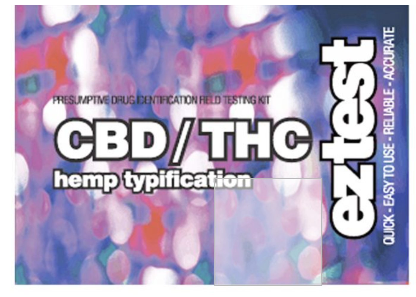 EZ Test CBD THC Hemp Typification