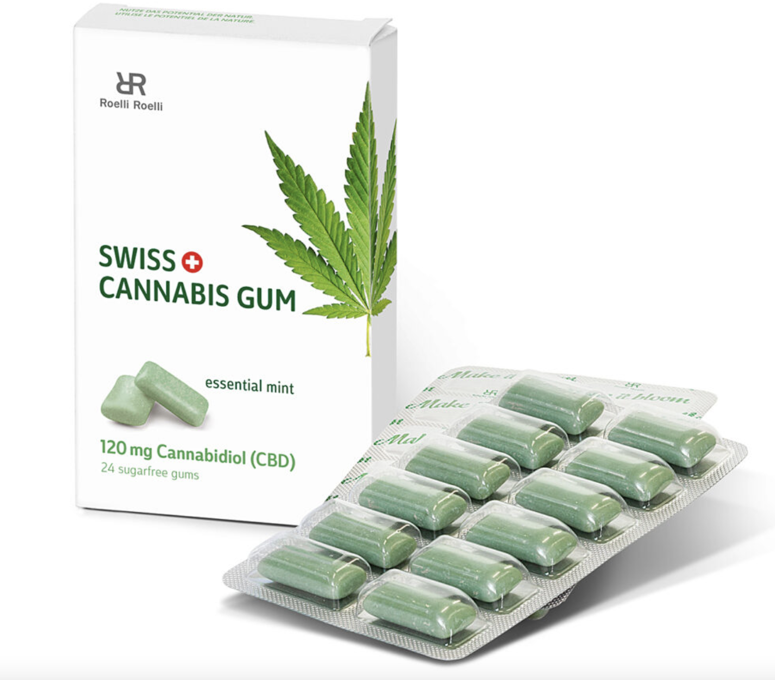 Swiss Cannabis Gum 120mg CBD