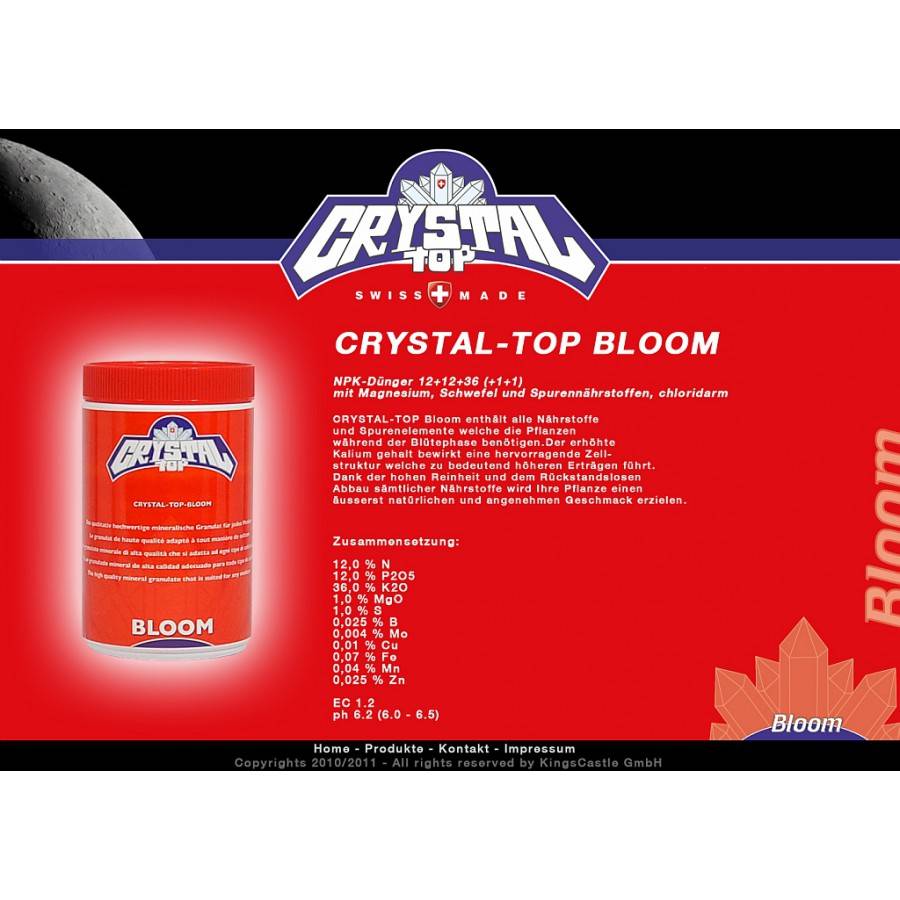 Crystal Top  Bloom 1kg