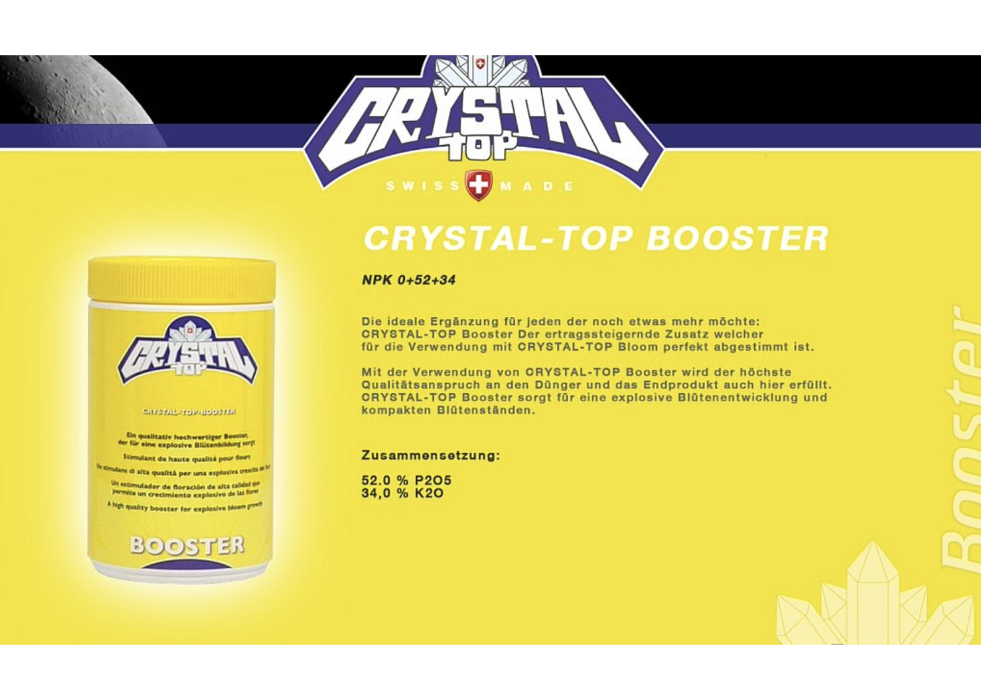 Crystal Top Booster 5kg