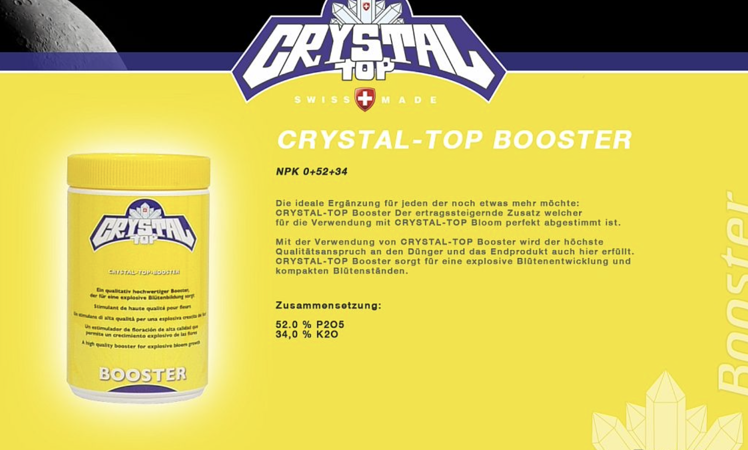 Crystal Top Booster 5kg