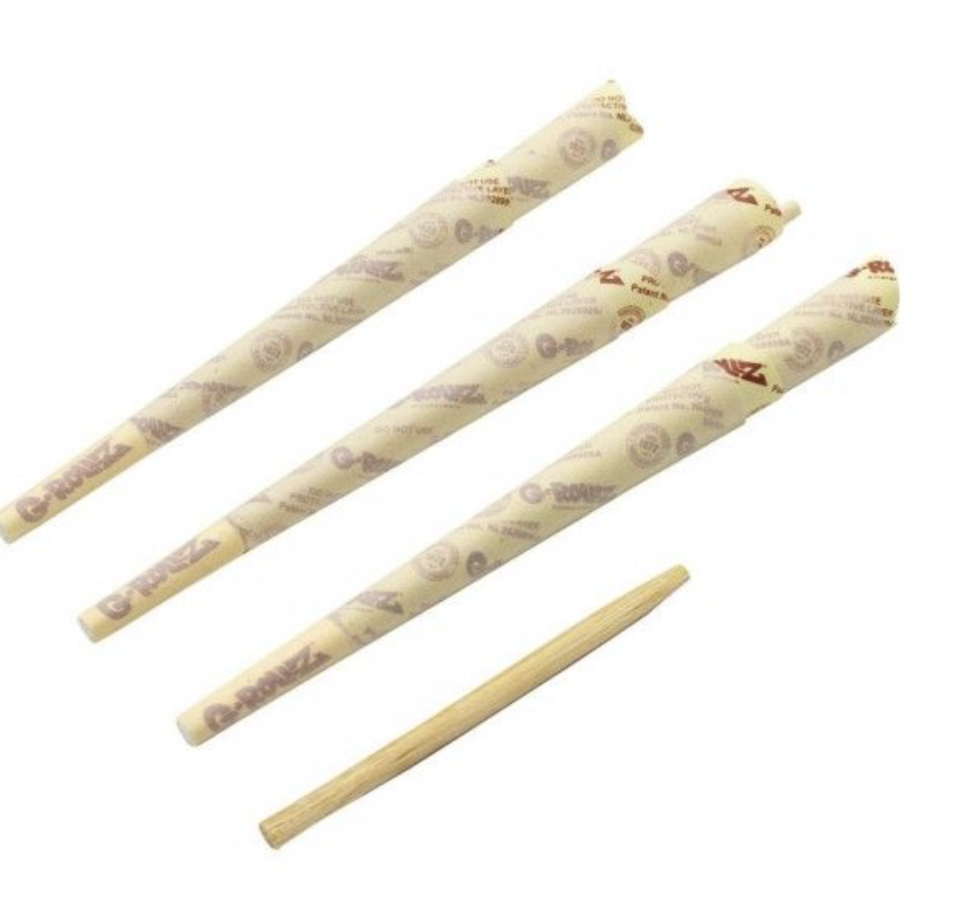 G-Rollz  Prerolled Cones Bamboo  BANKSY King Size 6er