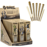 G-Rollz Prerolled Cones Bamboo  BANKSY King Size 6er