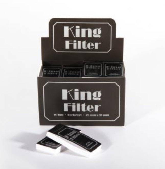 King Filter perforiert 40 Tips 70x30mm