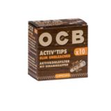 OCB OCB Virgin Unbleached Aktivkohlefilter 7mm 10stk.