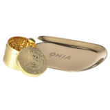  Grinder OHIA Alu Gold Maya Edition 4tlg. m. Rolling Tray