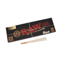 RAW Black Cones King Size 20 Stk.