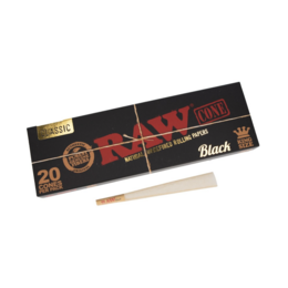RAW RAW Black Cones King Size 20 Stk.