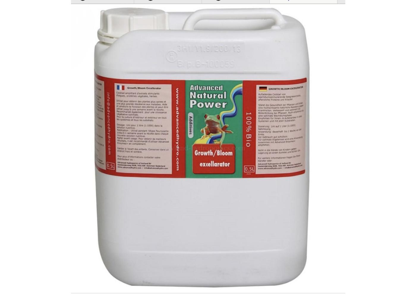 Advanced Hydroponic Adv. Natural Power Grow/Bloom Exc. 5l