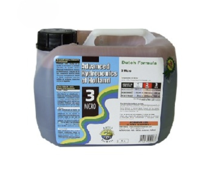 Advanced Hydroponic Advanced Hydroponics Dutch Formula Micro 5l