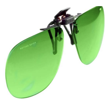 method seven Schutzbrille LED Clip-Ons Aviator