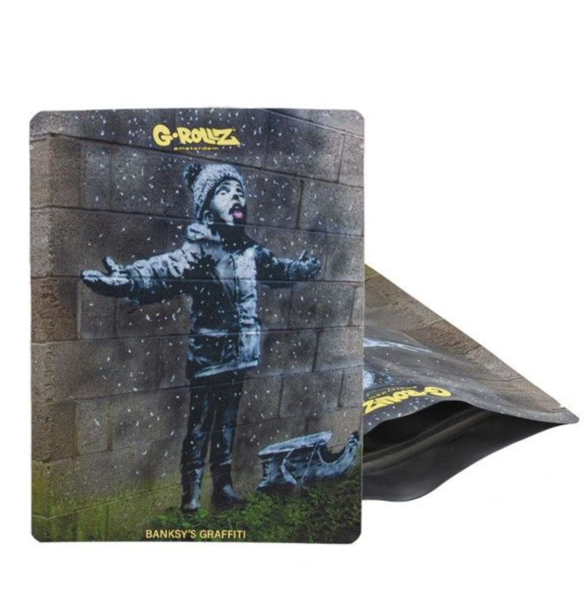 G-Rollz Alugrip Banksy Snow 150x200mm