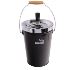 Drehaschenbecher Smoking XXL schwarz