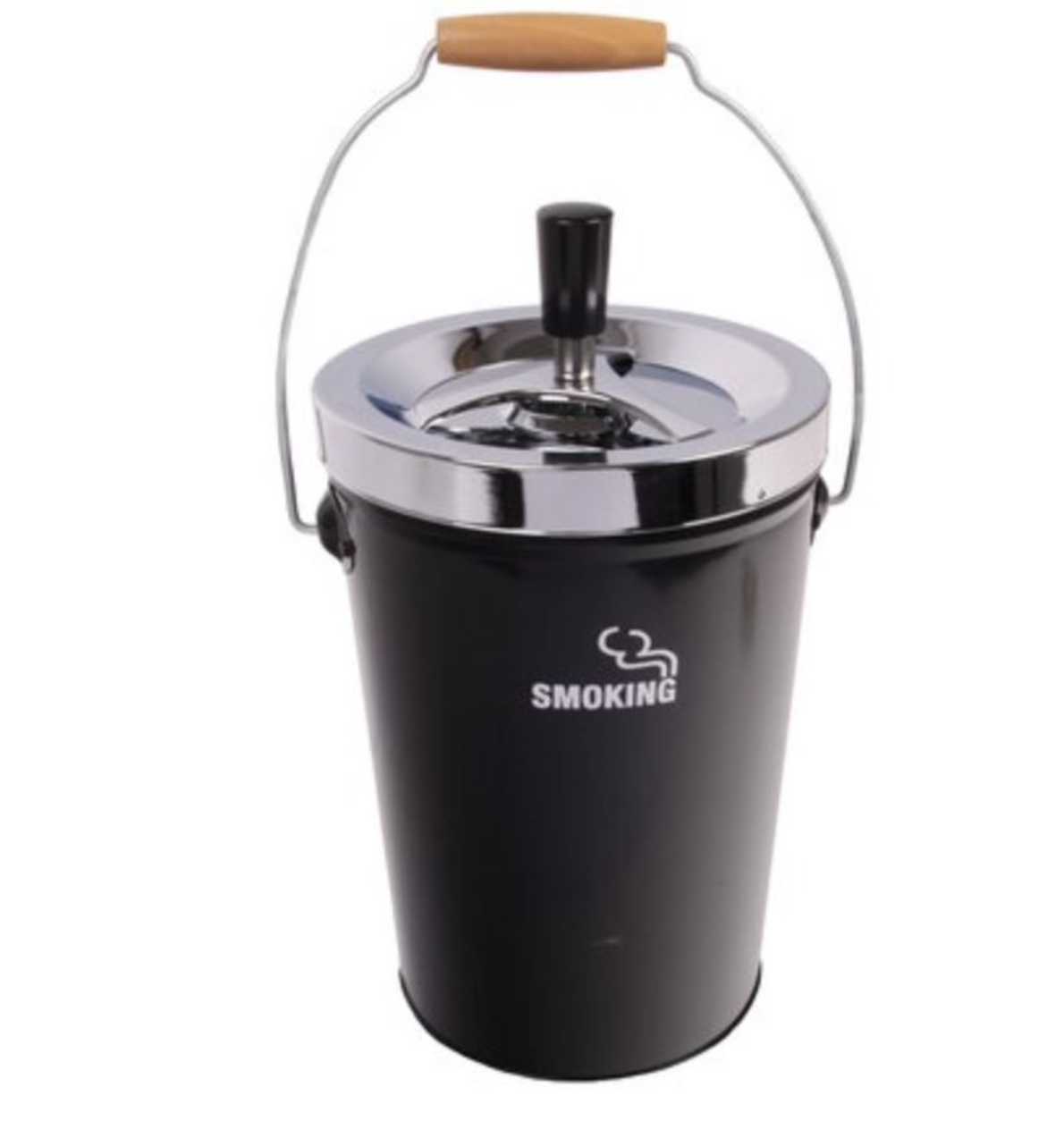 Drehaschenbecher Smoking XXL schwarz