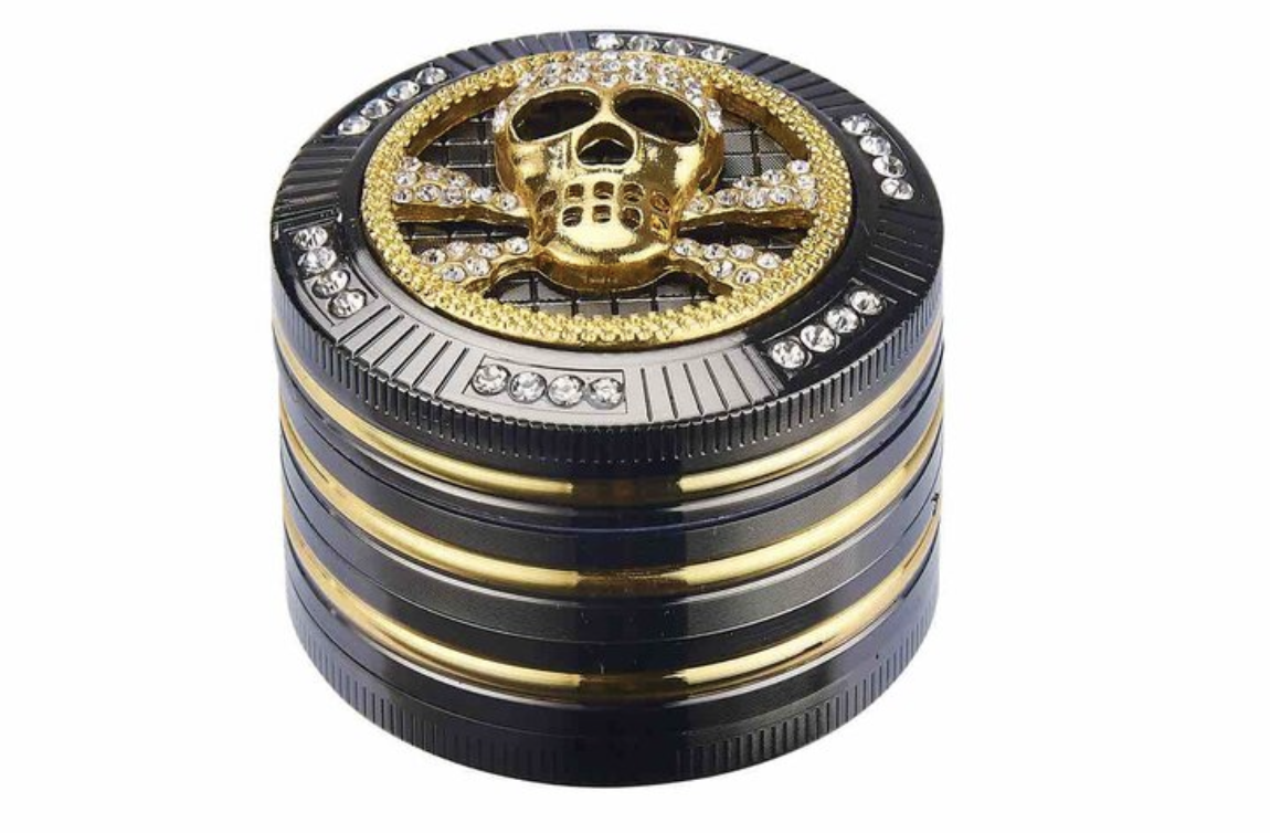 Grinder Bling Bling Skull 4-tlg.