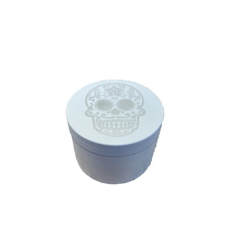  Grinder Skull weiss 4-tlg.