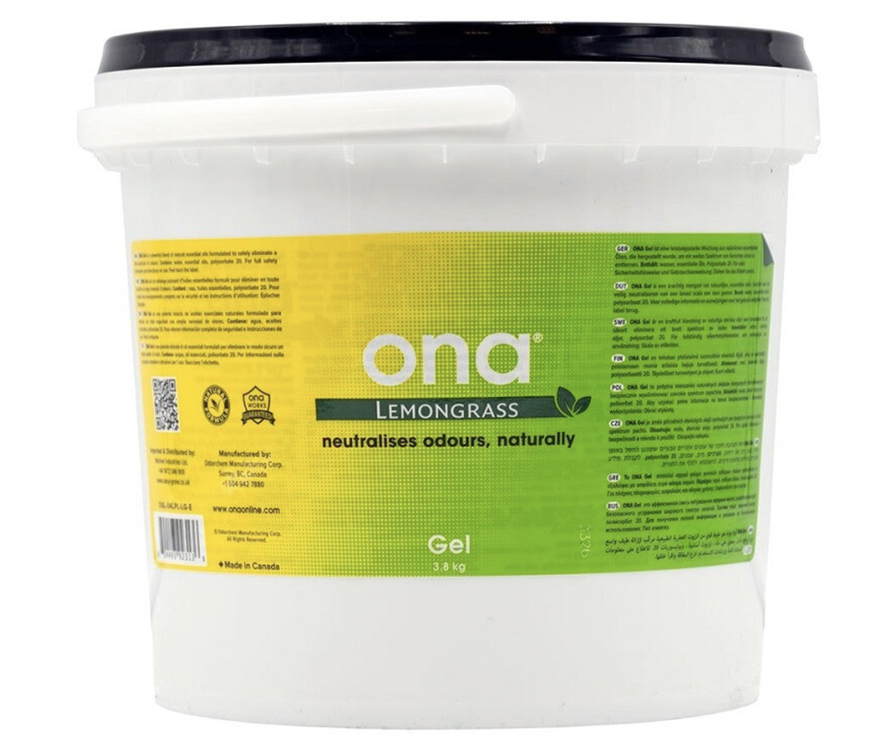 Ona Gel Lemongrass 4l