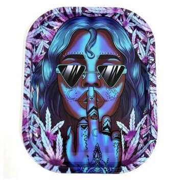  Rolling Tray Kiss my 18x14cm