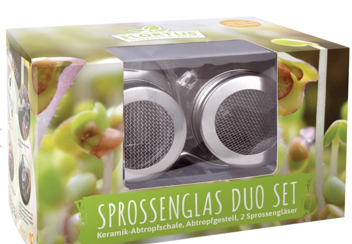 Flortus Sprossenglas Duo Set (2x425ml)