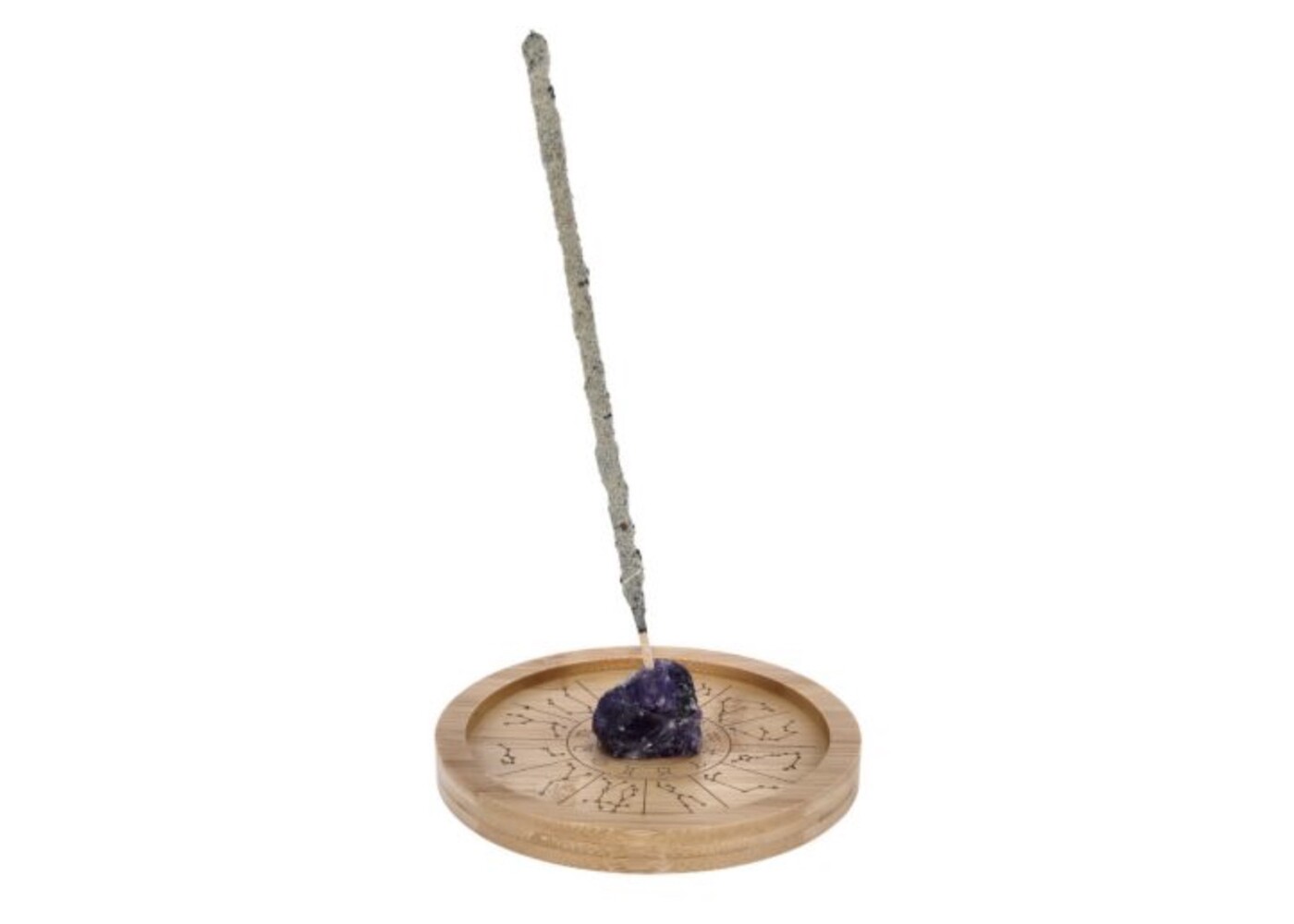 Räucherstäbchenhalter Sternzeichen Amethyst 14cm