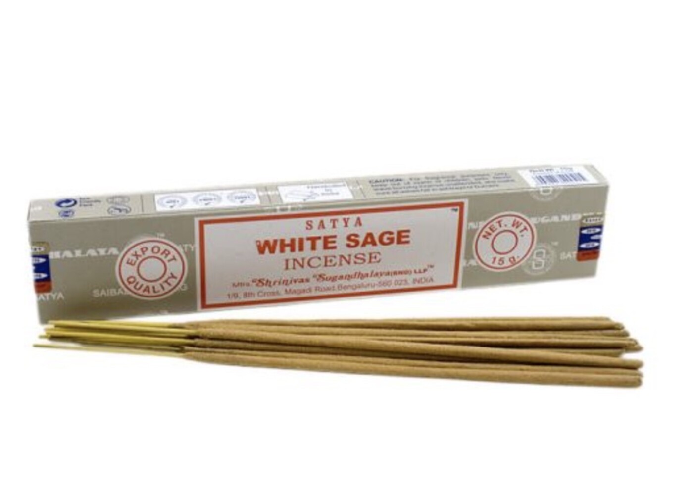 Nag Champa Räucherstäbchen White Sage 15g