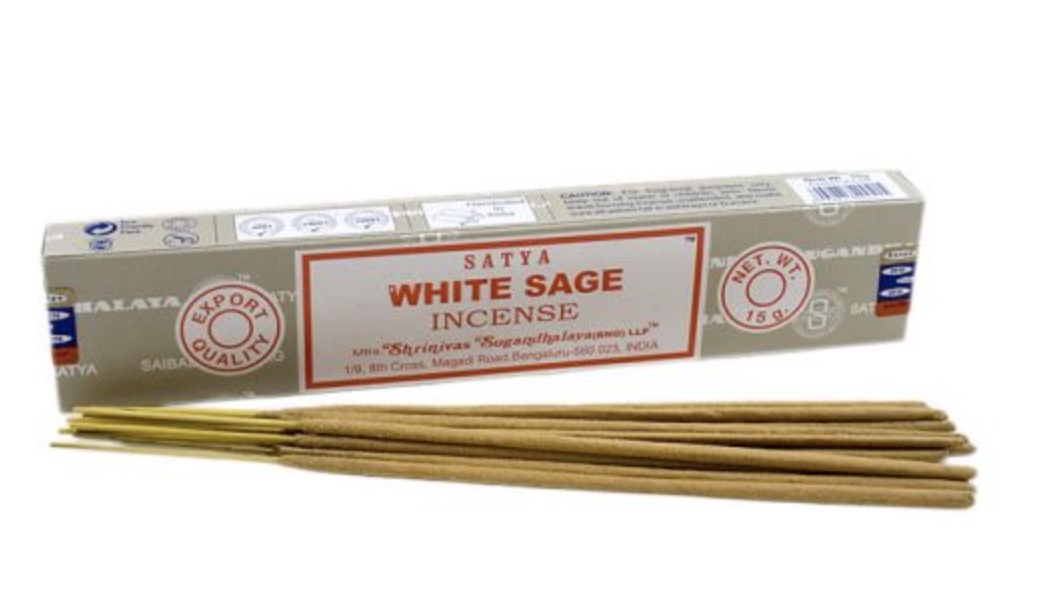 Nag Champa Räucherstäbchen White Sage 15g