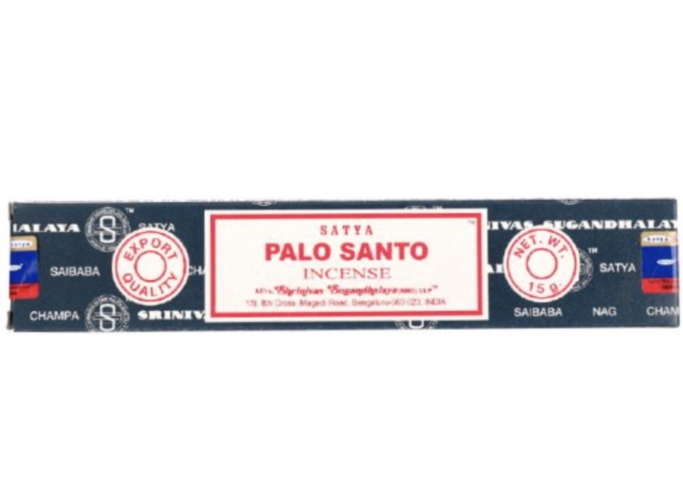 Nag Champa Räucherstäbchen  Palo Santo 15g