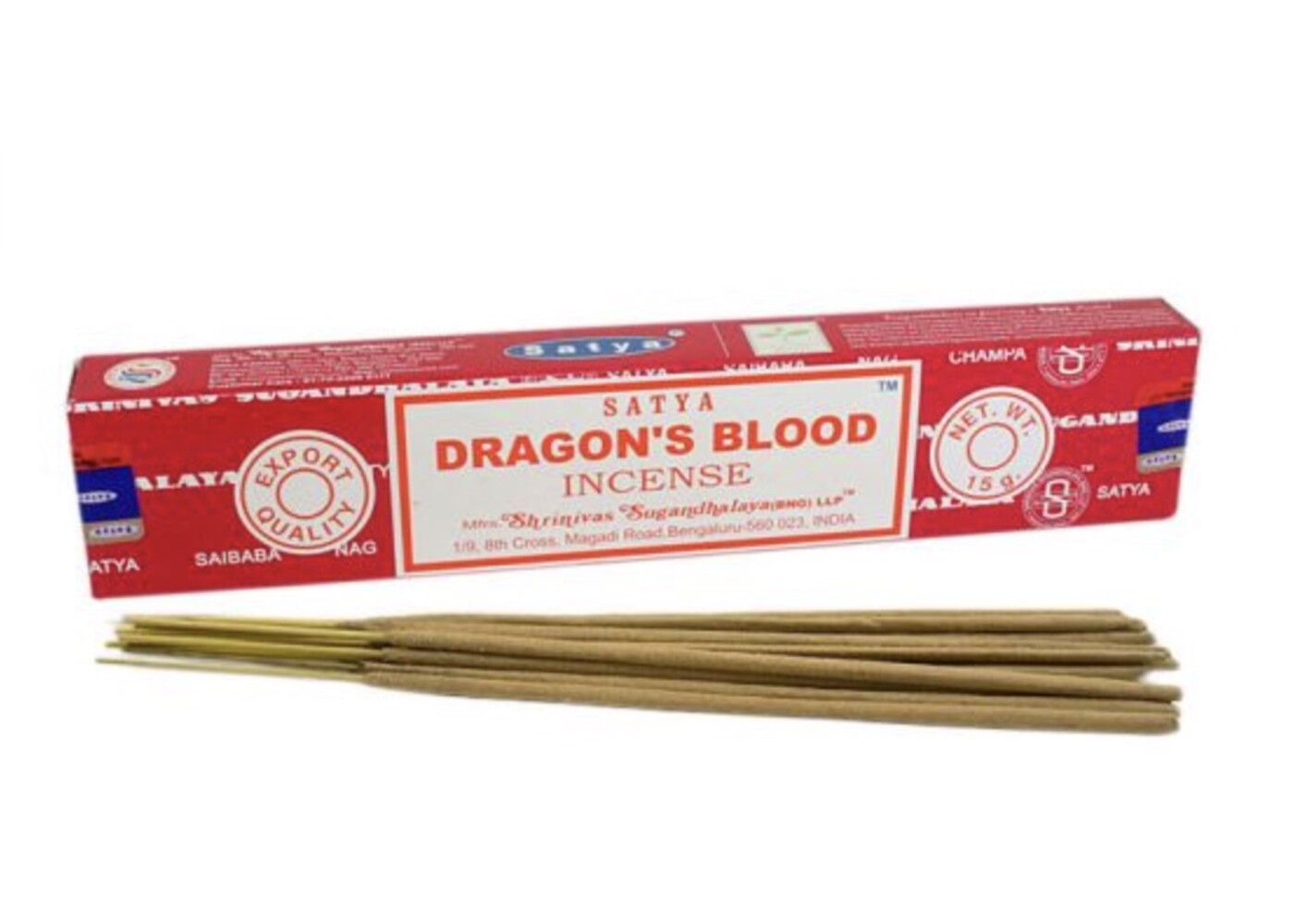 Nag Champa Räucherstäbchen  Dragon's Blood 15g